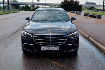 Аренда Mercedes S-class с водителем