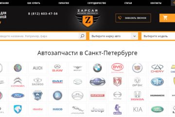 Автозапчасти Zapcar